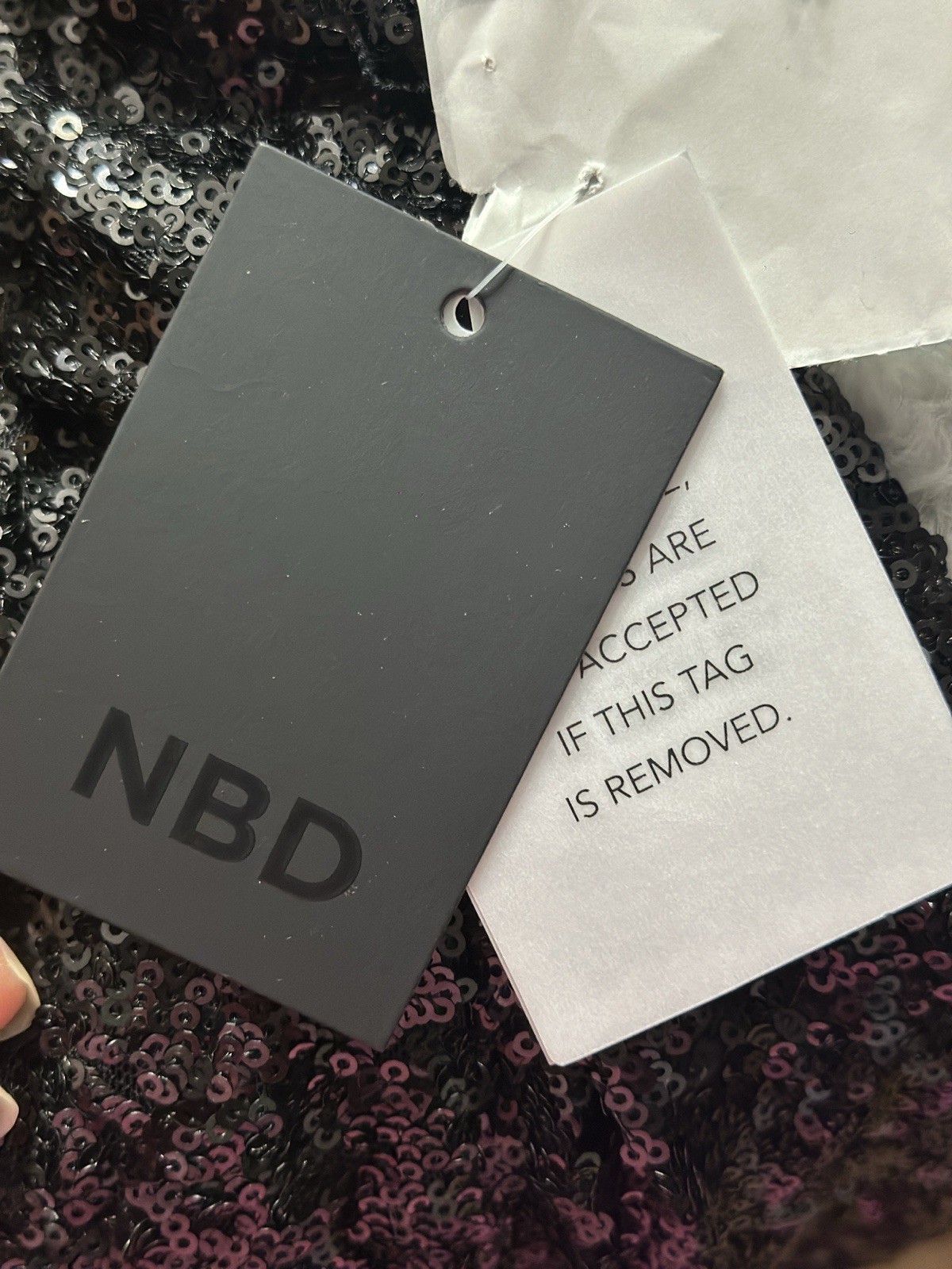 NWT NBD The Julietta Gown in Black $498 Size XS