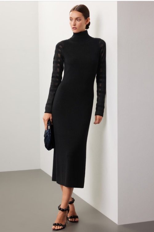 Esteban Cortazar X RtR Mesh Sleeves Dress Size M $390 (sleeves Cut Off)