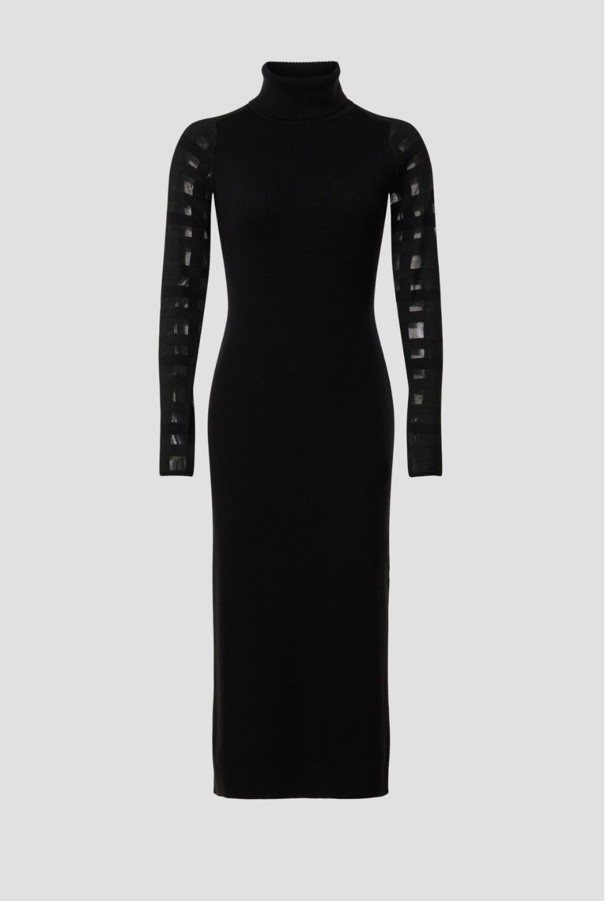 Esteban Cortazar X RtR Mesh Sleeves Dress Size M $390 (sleeves Cut Off)