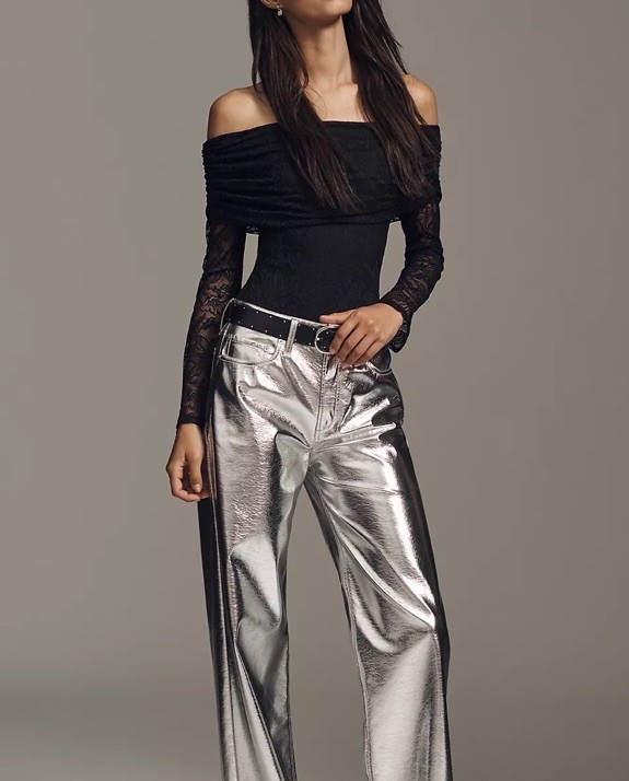 Afrm Maxine Lace Bodysuit Size L