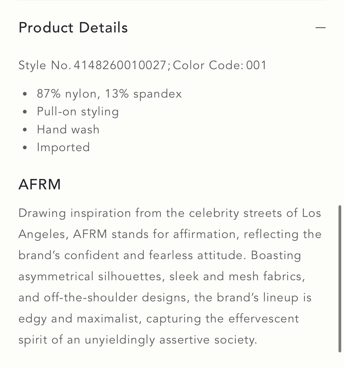 Afrm Maxine Lace Bodysuit Size L