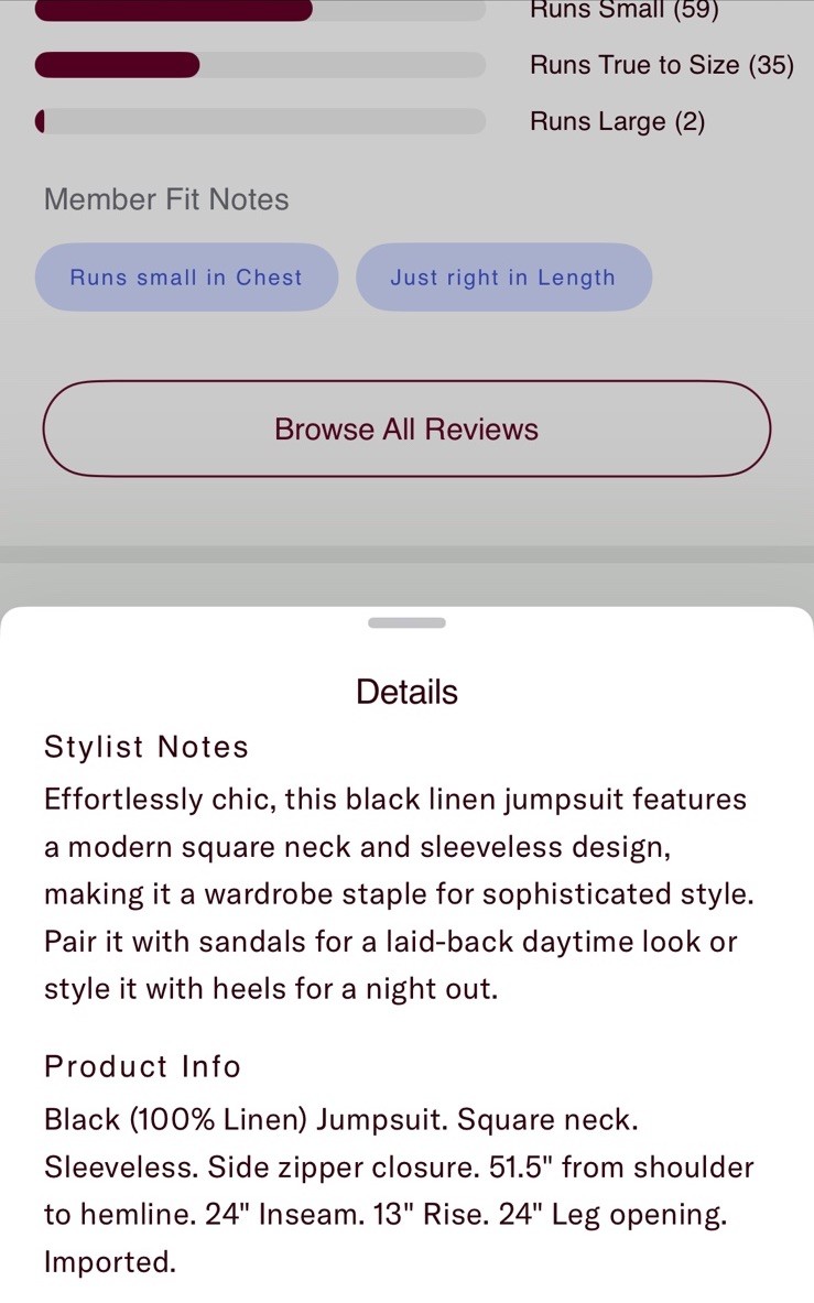 Fifteen Twenty Paloma Jumpsuit $253 Size 6