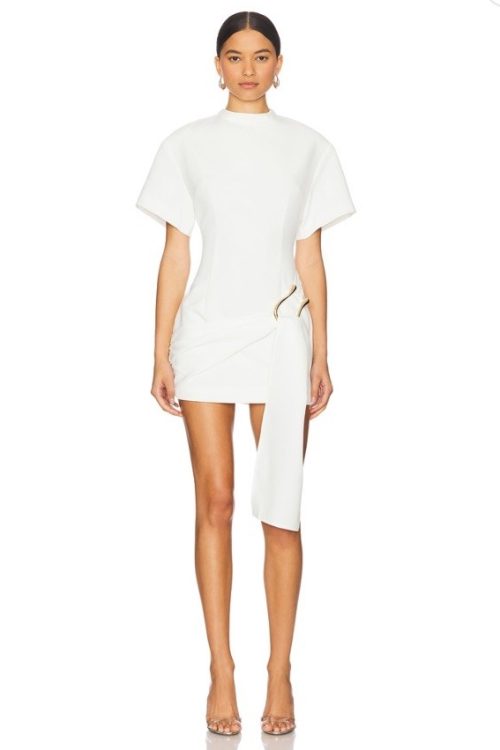 NWT Lioness Martini Dress In Porcelain Size XS