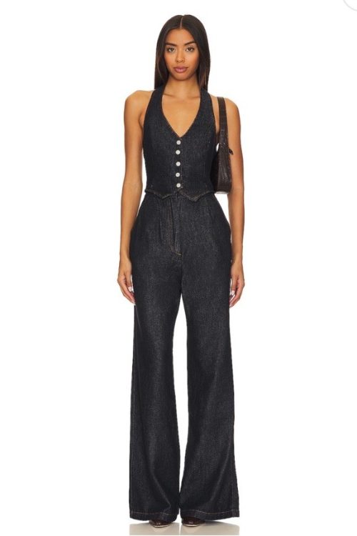 Amanda Uprichard X Revolve Isadore Jumpsuit $277 Size S