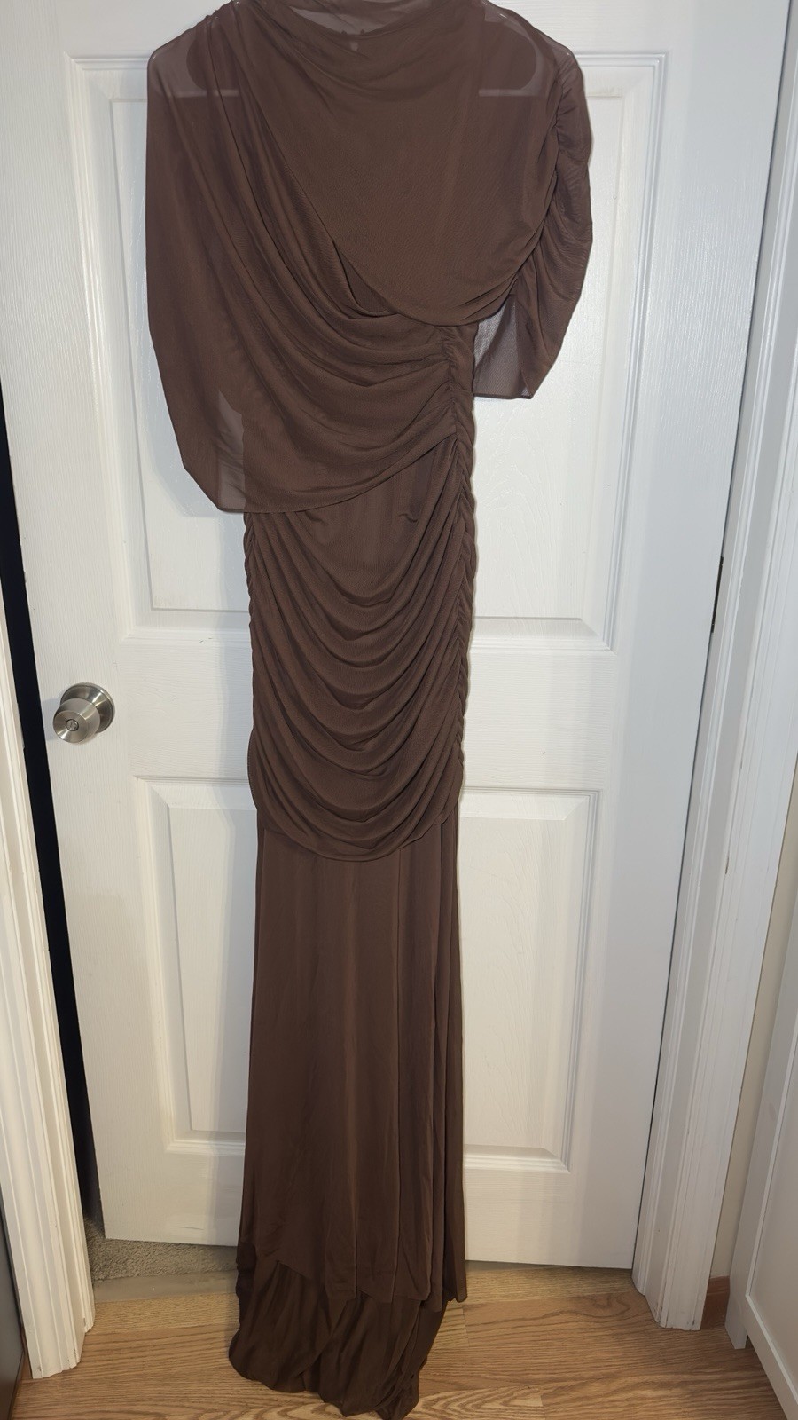 NWOT Amanda Uprichard X Revolve Evianna Mesh Gown $297 Size L