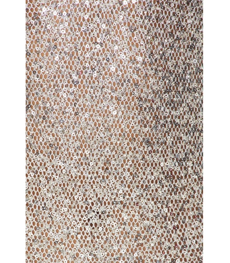 NBD Linghan Gown In Silver $278 Size XXS