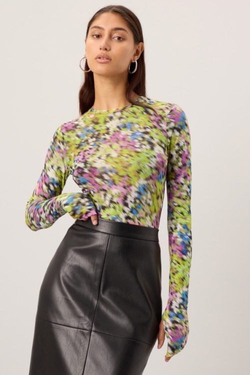 AFRM Kaylee Women’s Vibrant Colored Crewneck Long Sleeve Size M