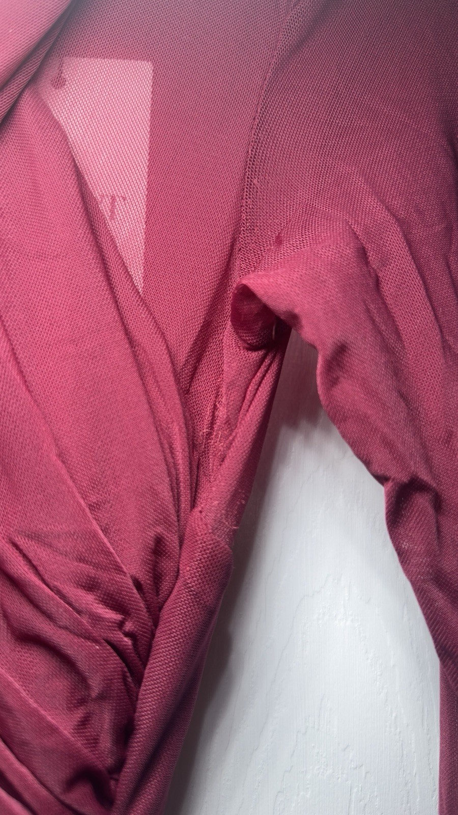 NWT Bardot Aliyah Dress In Burgundy Size S