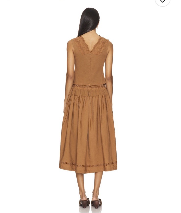 Free People Gisebelle In Macadamia Size XL (bottom Only)