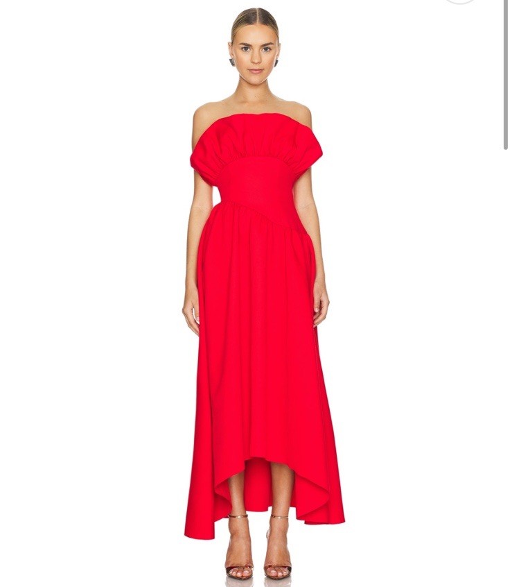 NWT Elliatt Laurel Dress In Red $244 Size S