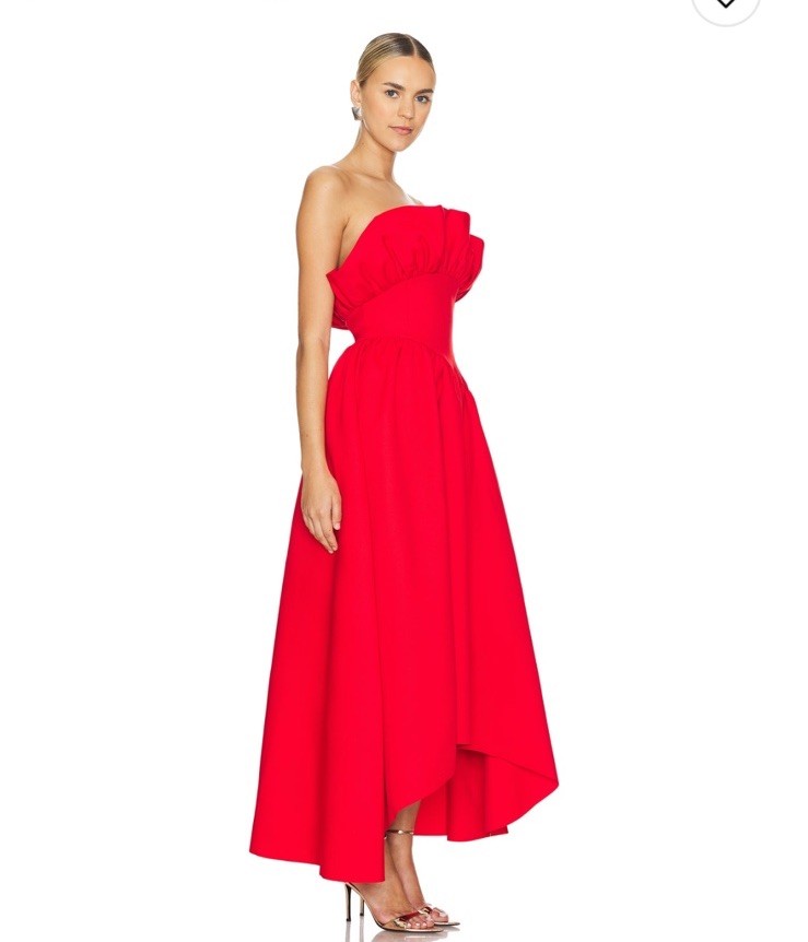 NWT Elliatt Laurel Dress In Red $244 Size S