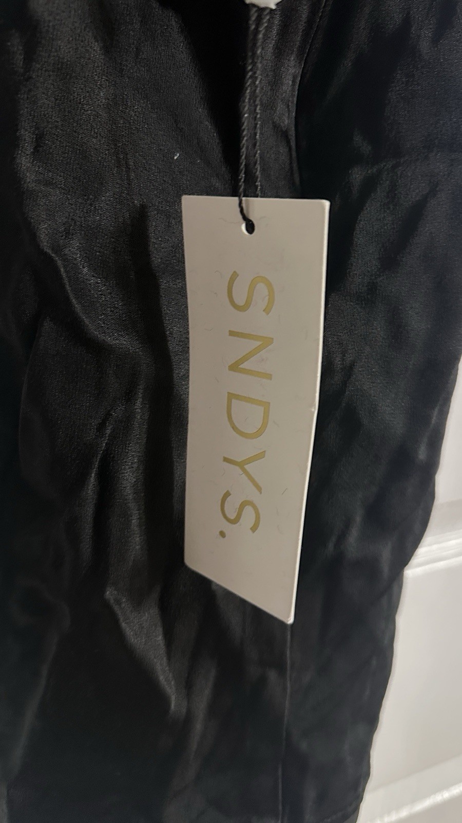 NWT SNDYS x Revolve Leslie Satin Mini Dress Size XS