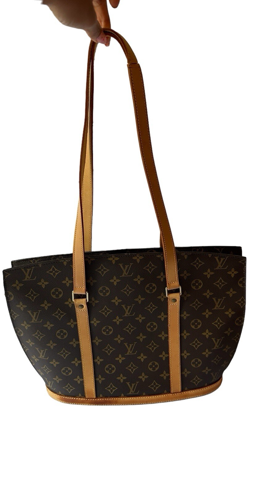 Auth Louis Vuitton Monogram Babylon M51102 Tote Bag