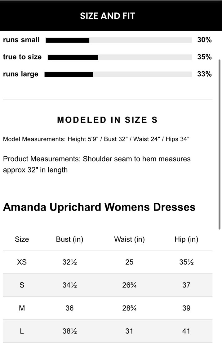 Amanda Uprichard Ace Dress In Pacific $198 Size XS