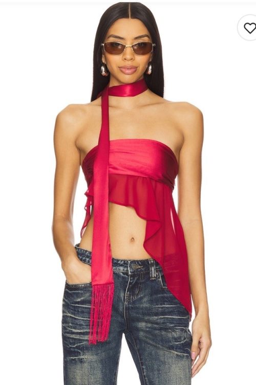 NWT Jaded London Regina Corset In Red Size US 4