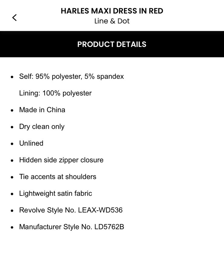 NWT Line And Dot Harles Maxi Dress Size XS