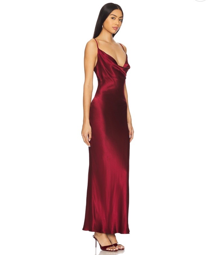 NWT SNDYS X REVOLVE Skin Satin Dress Size XS