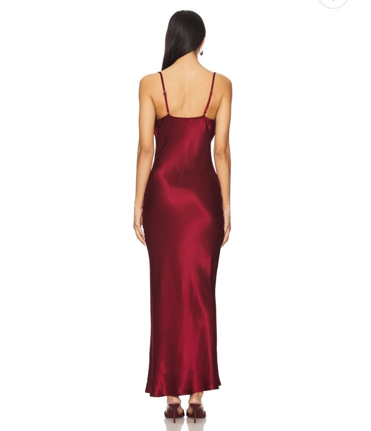 NWT SNDYS X REVOLVE Skin Satin Dress Size XS