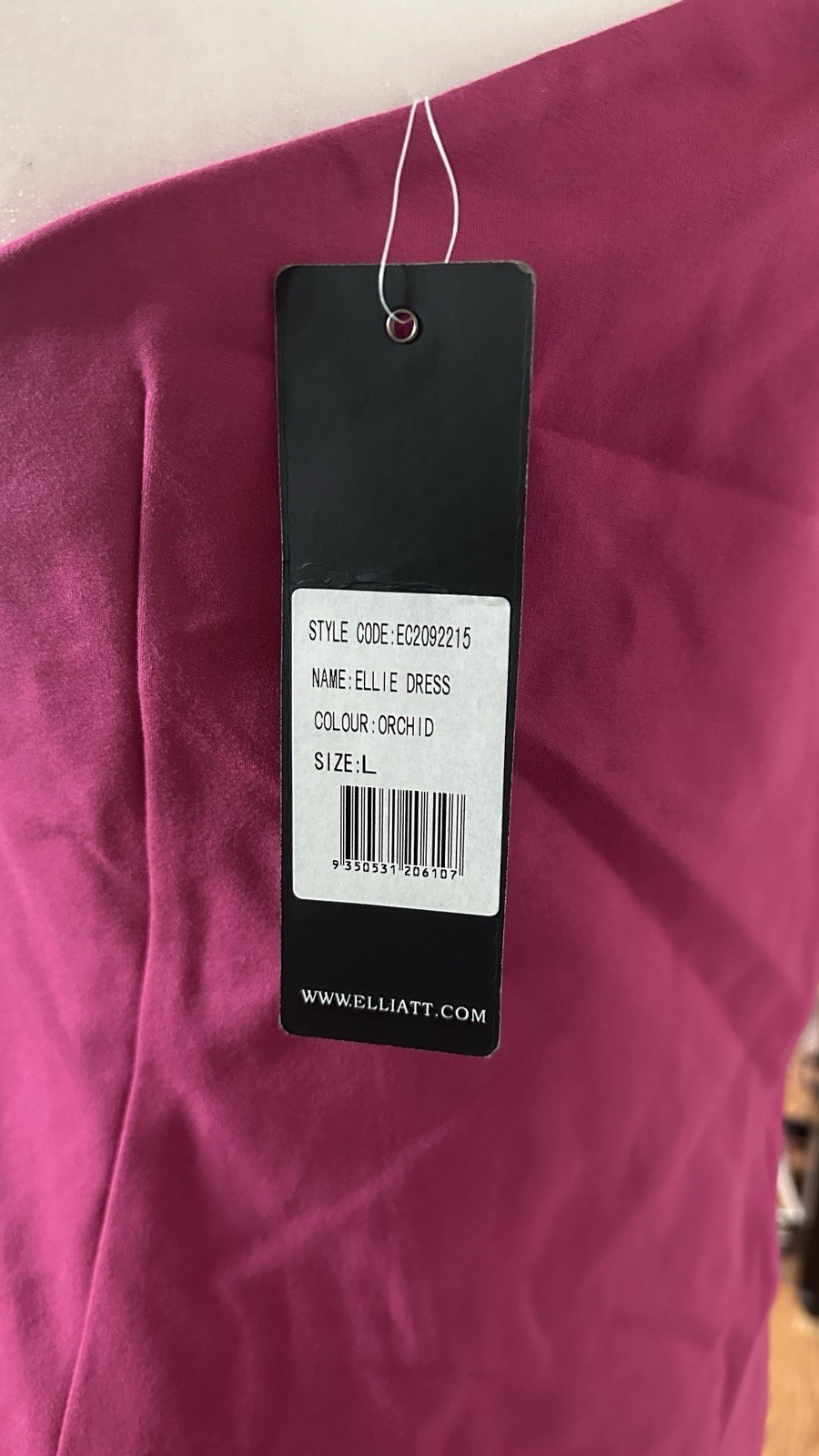 NWT Elliatt Dress In Orchid $250 Size L