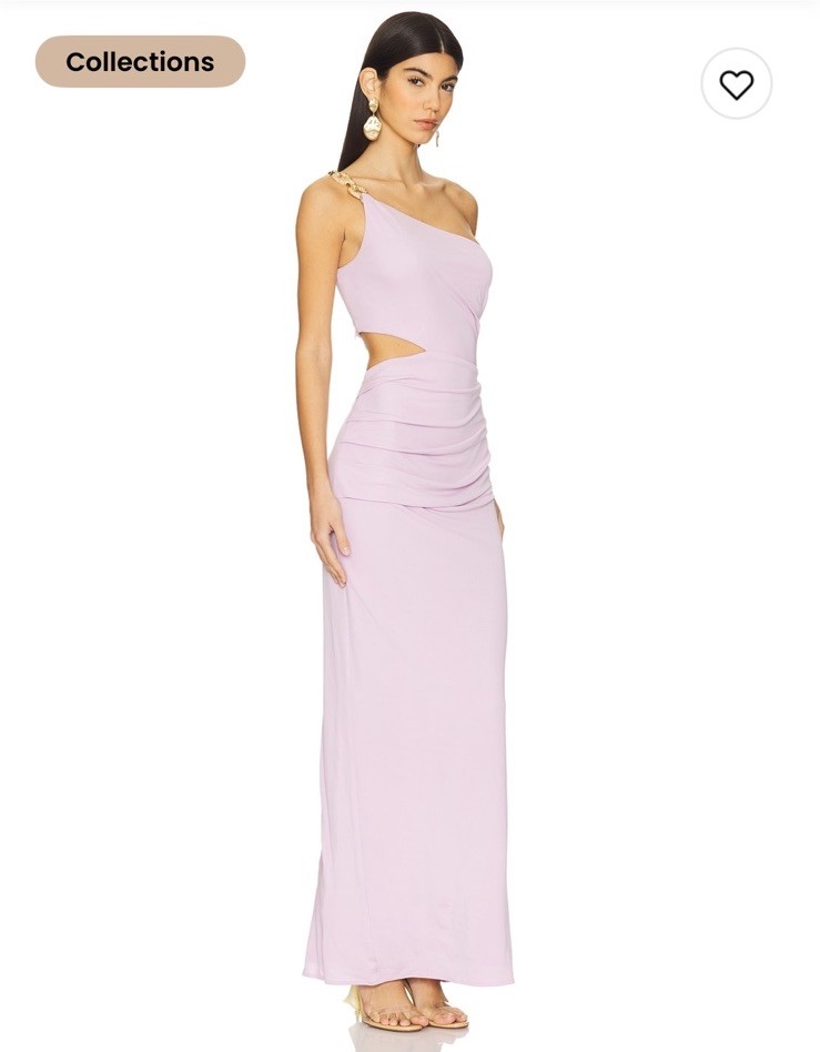 NWT Cult Gia Cobi Gown In Sweet Pea $898 Size XS