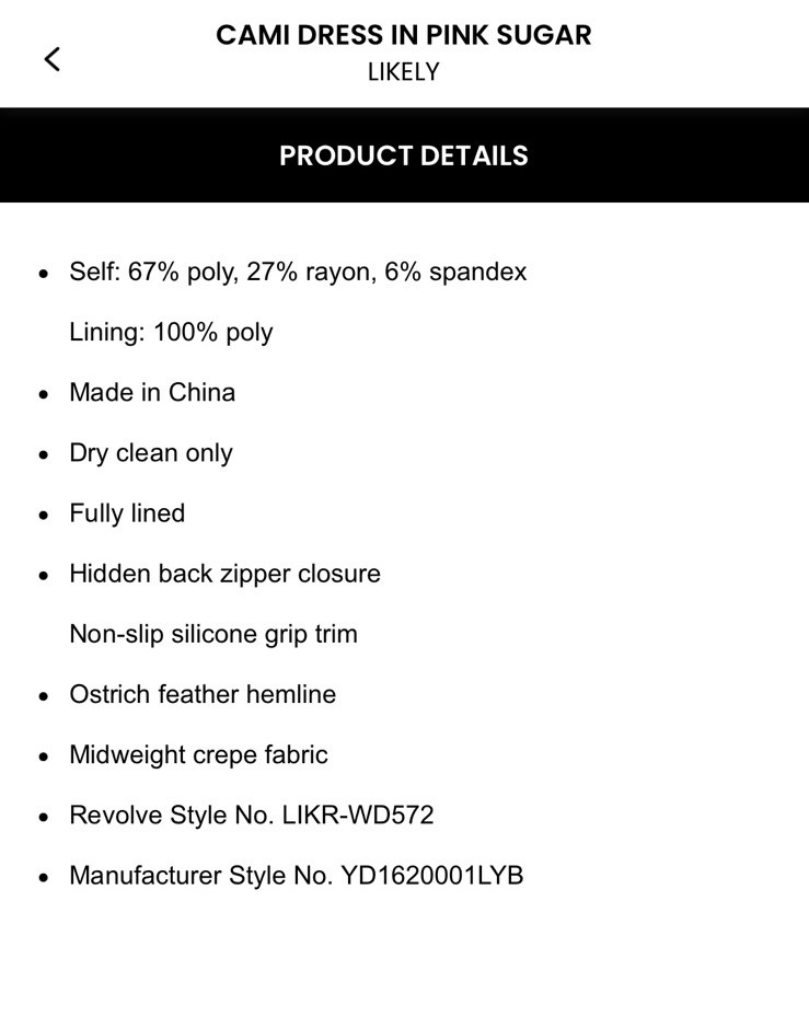 NWT Likely Cami Dress In Pink Sugar $328 Size 2