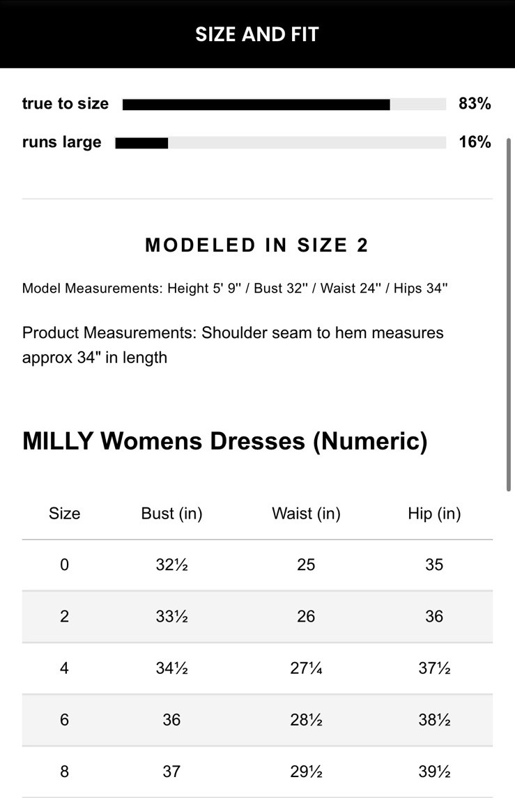 NWOT Milly Noora Blazer Dress In Black $495 Size 0