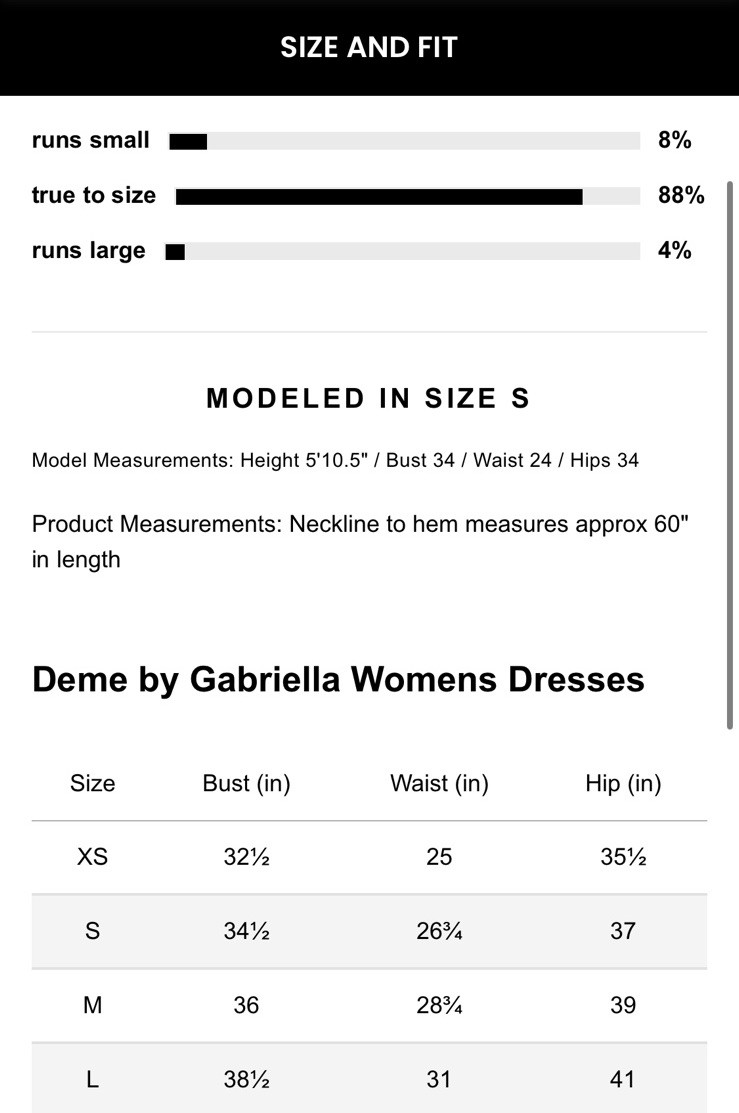 NWT Deme By Gabriella Alba Dress $395 Size S