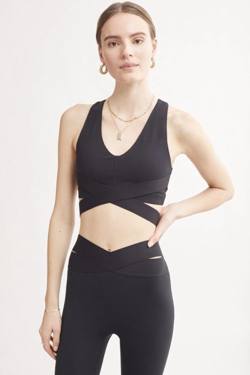 Bandier Le Ore Corso Crossover Bra (Size S/P)