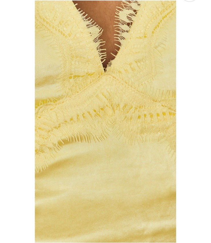 NWT More to Come Shelia Dress in Yellow Size XS