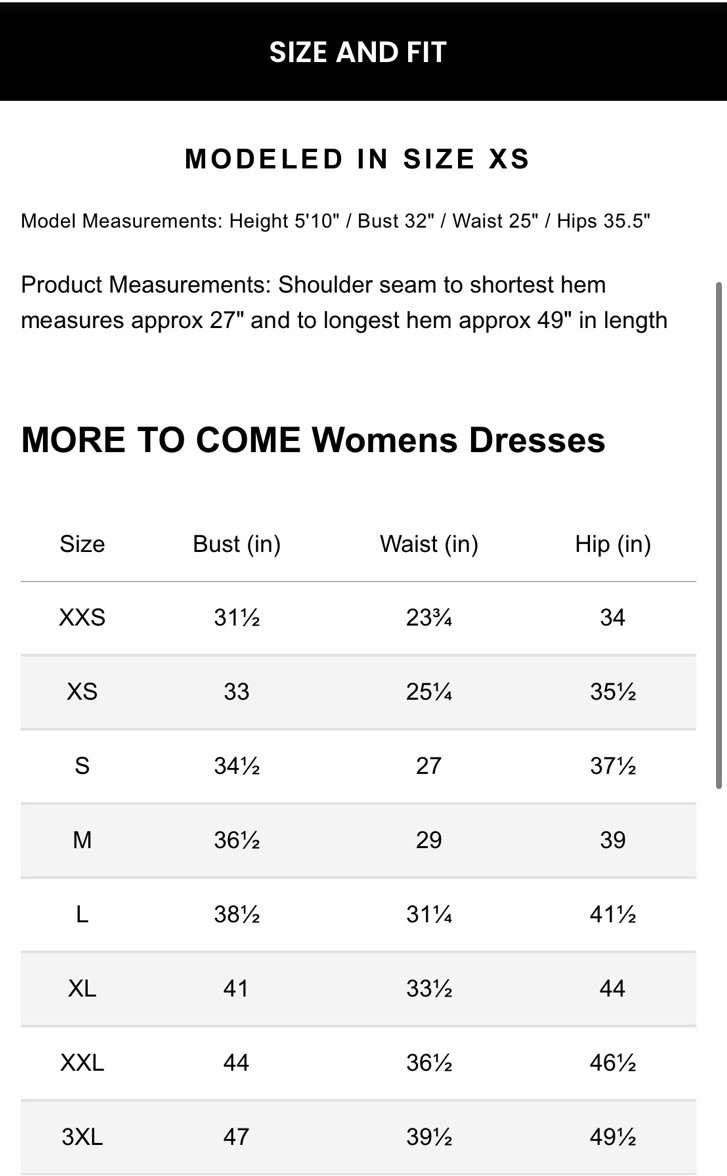 NWT More to Come Shelia Dress in Yellow Size XS