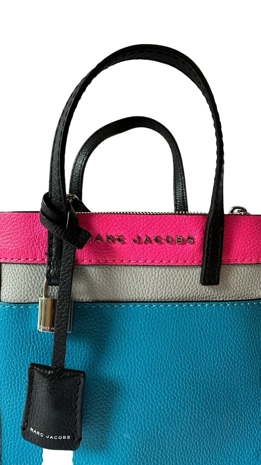 MARC JACOB COLORBLOCK MINI GRIND TOTE
