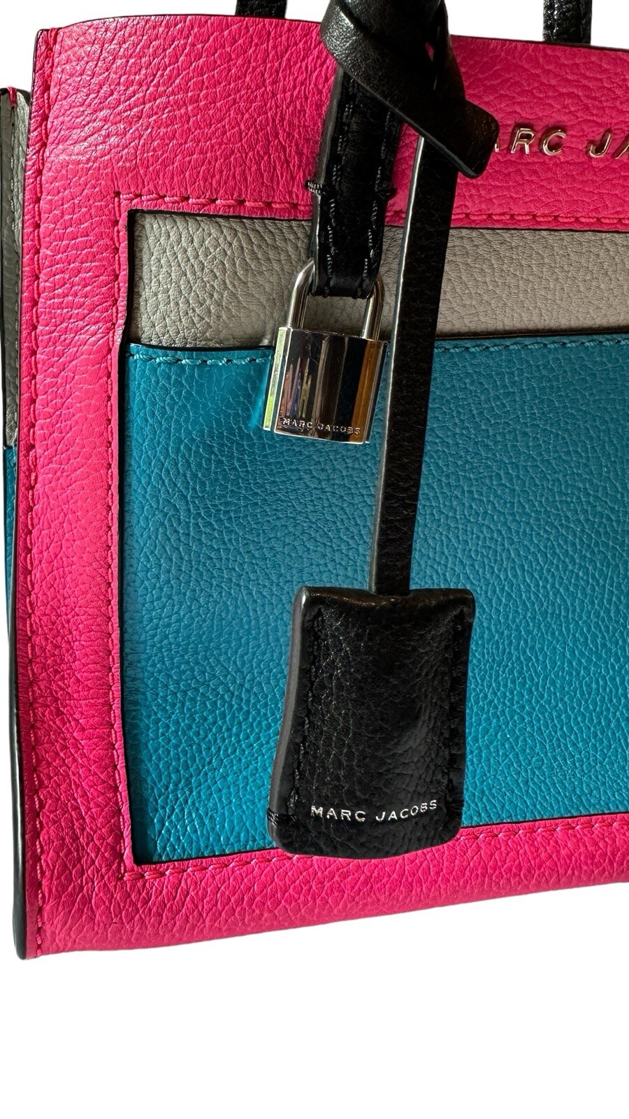 MARC JACOB COLORBLOCK MINI GRIND TOTE