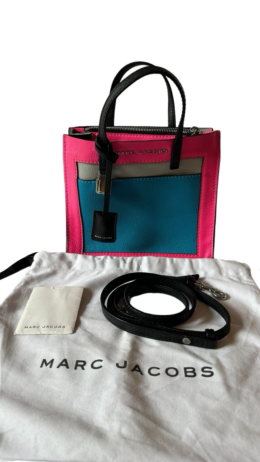 MARC JACOB COLORBLOCK MINI GRIND TOTE