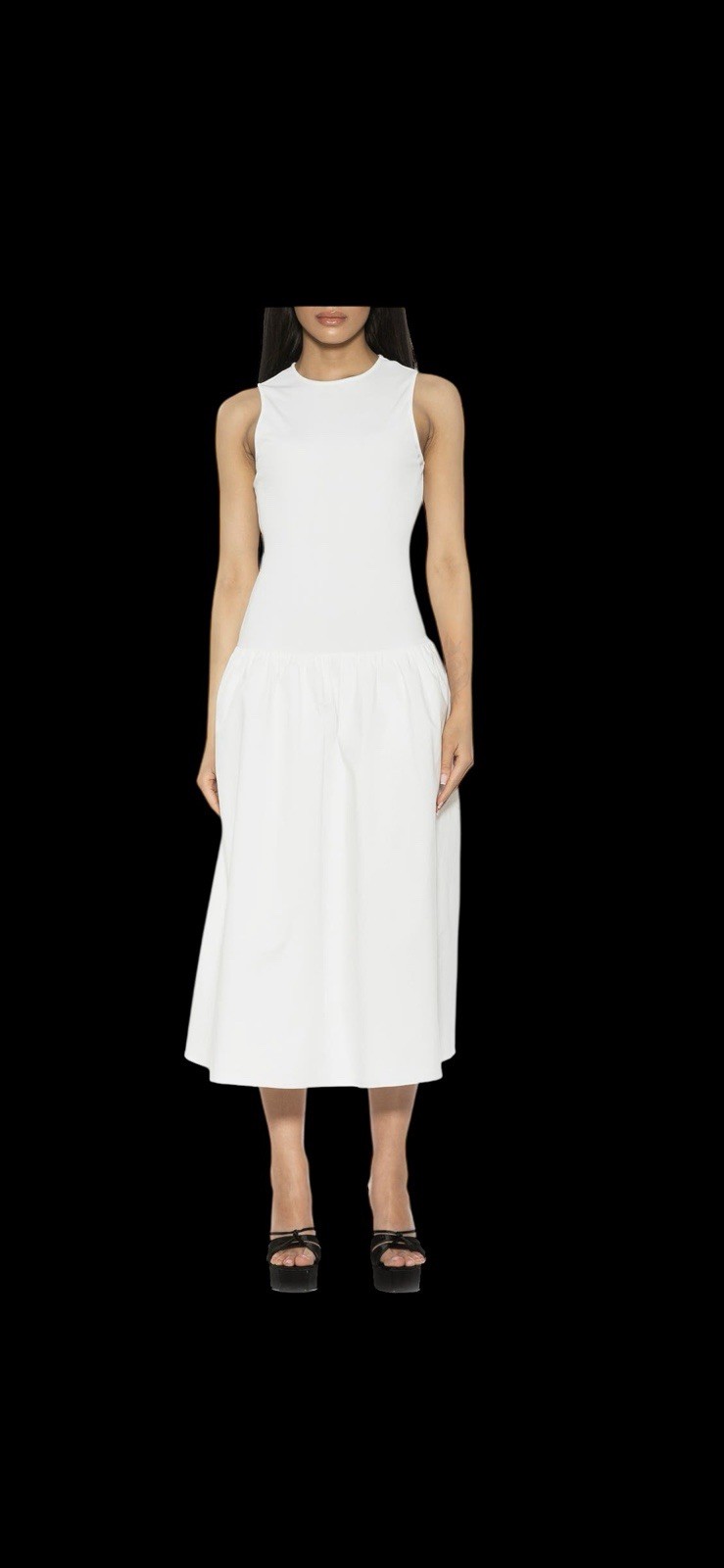 NWOT ALEXIA ADMOR DROP WAIST MIDI DRESS MSRP $265