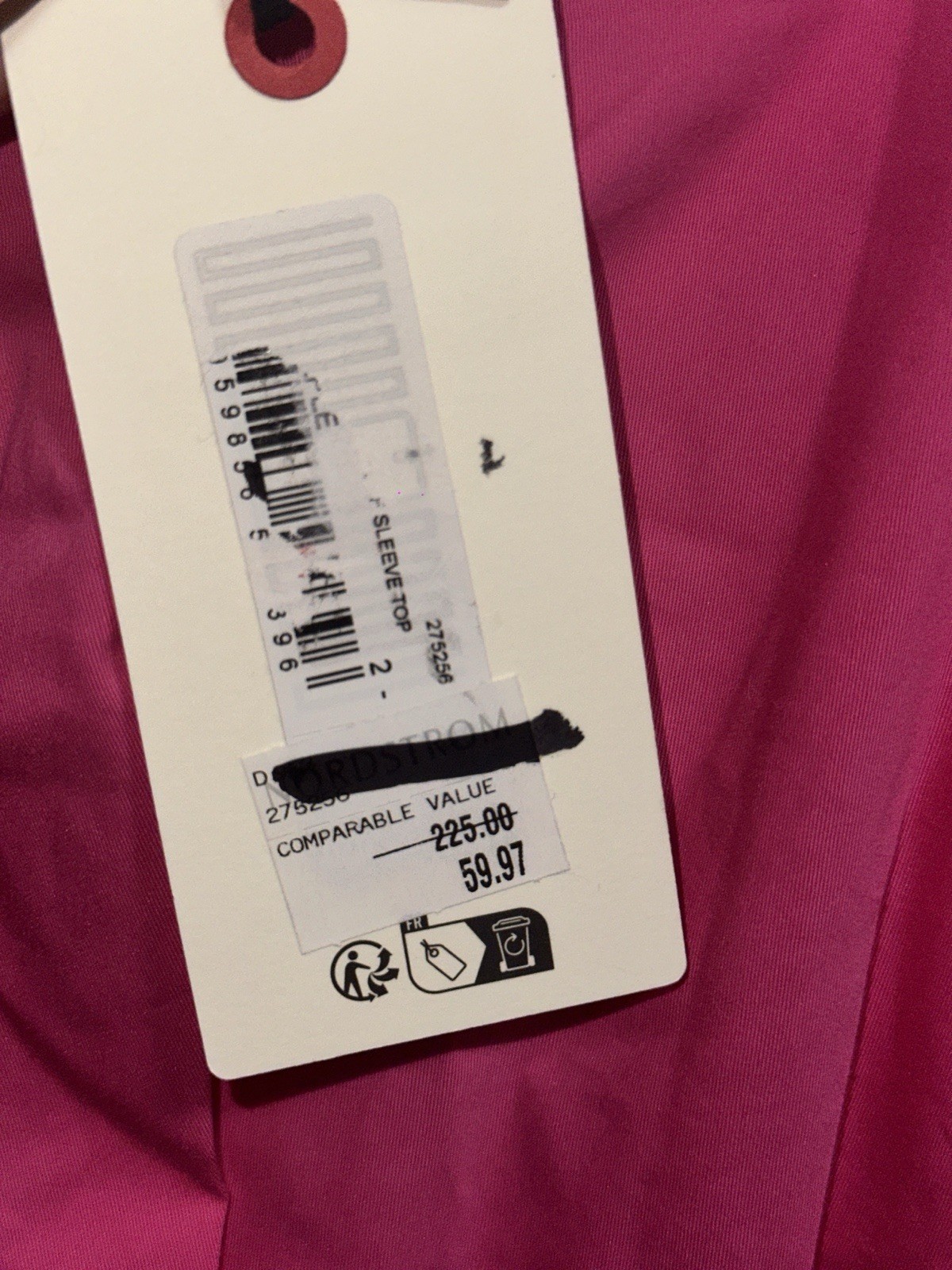 NWT TED BAKER PEPLUM BALLOON SLEEVES TOP