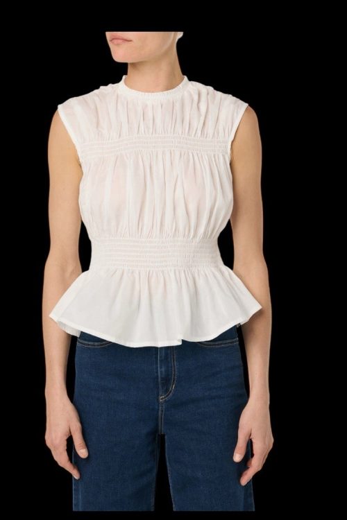 NWT JOE’s COTTON PLEPLUM SLEEVELESS TOP