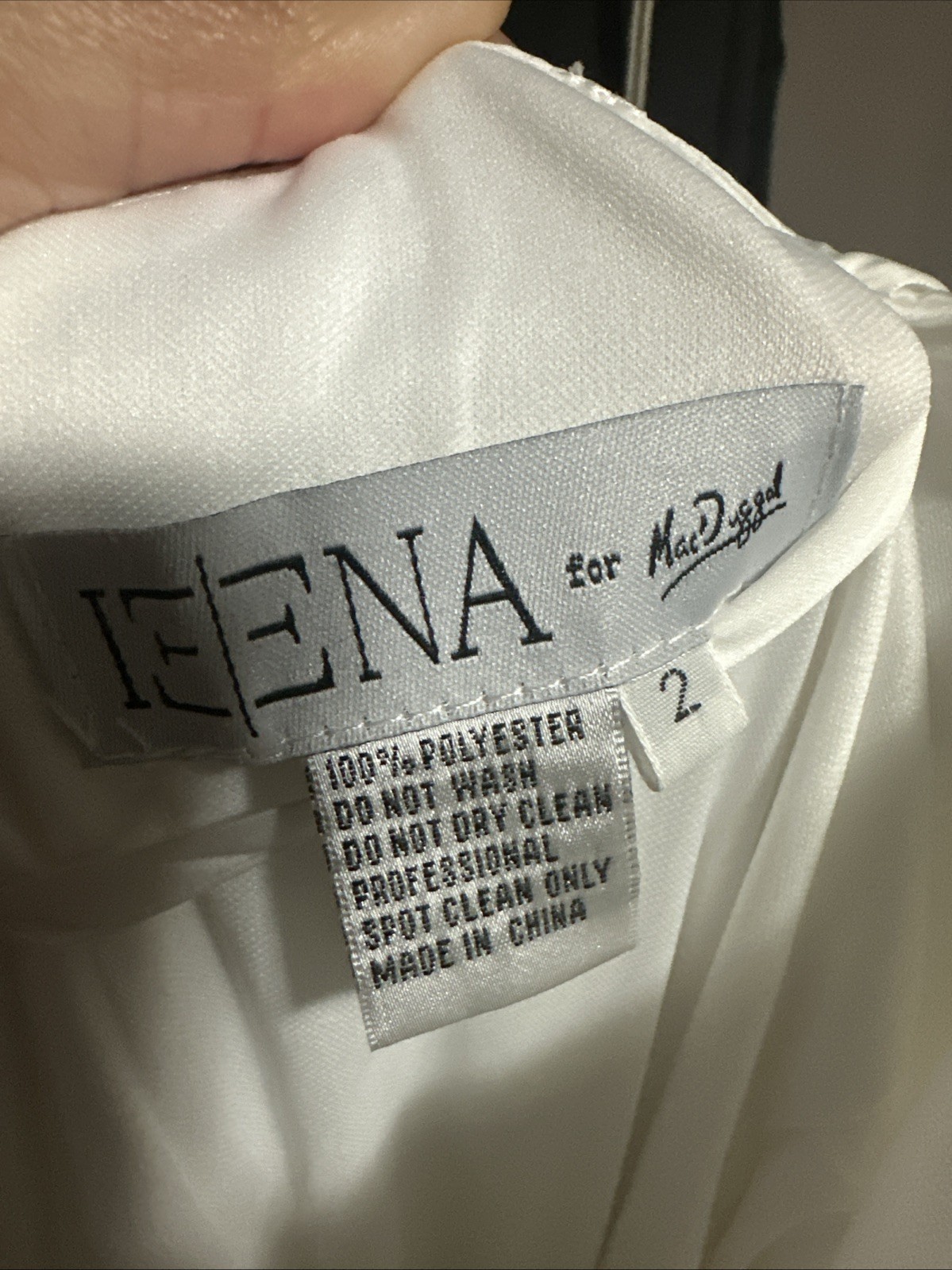 NWT MAC DUGGAL DOUBLE STRAP SATIN GOWN