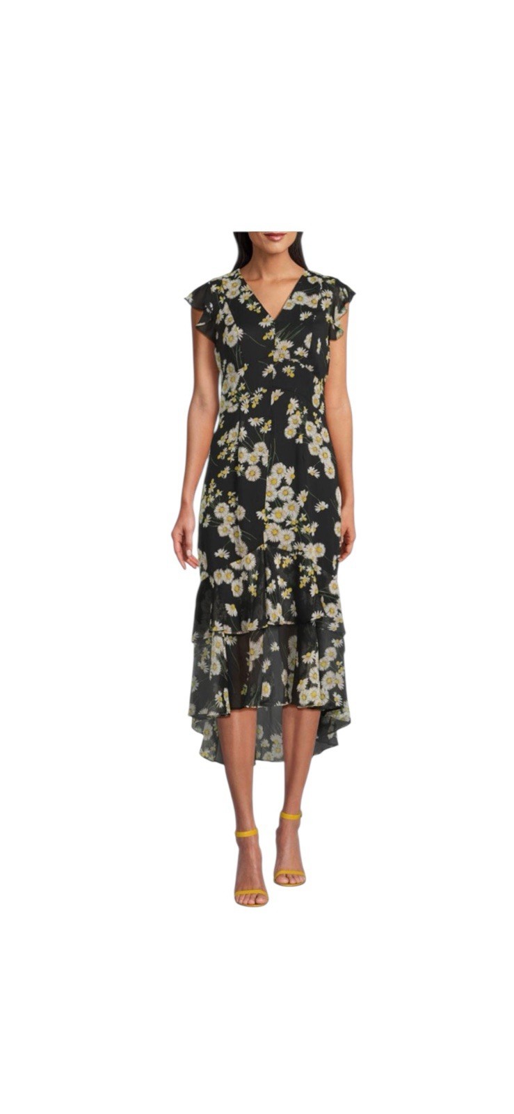 NWT TOMMY HILFIGER FLORAL DRESS NEEDS OF ZIPPER REPLACEMENT.