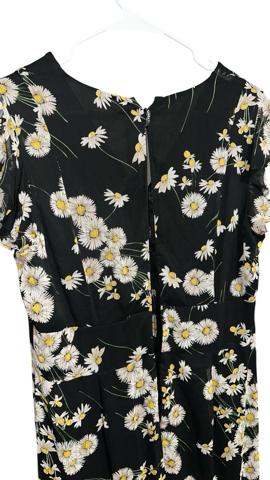 NWT TOMMY HILFIGER FLORAL DRESS NEEDS OF ZIPPER REPLACEMENT.