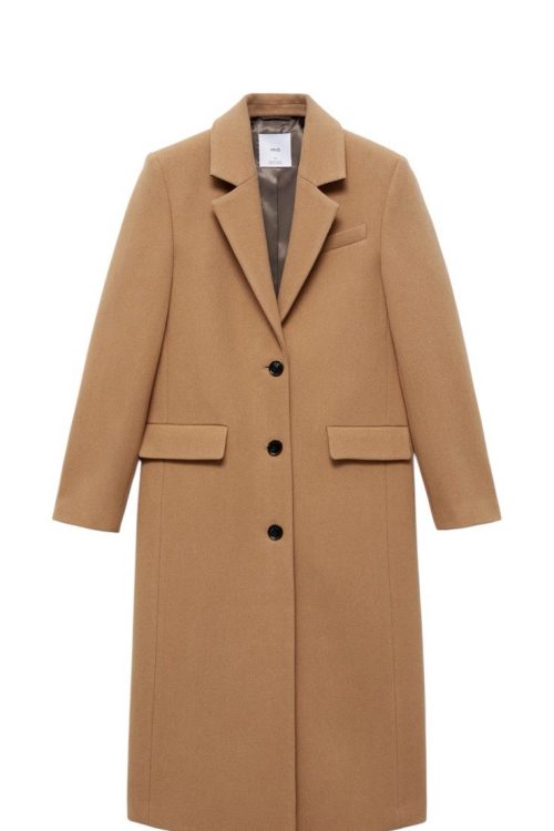 MANGO LONG WOOL WOMEN COAT MSRP $325 Size M