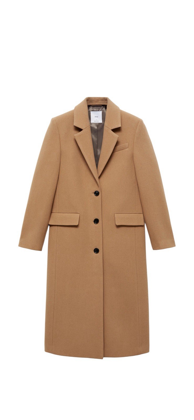 MANGO LONG WOOL WOMEN COAT MSRP $325 Size M