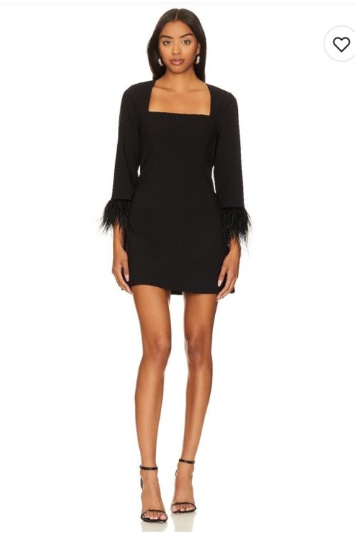 NWT Likely Cher Dress In Black $328 Size 10