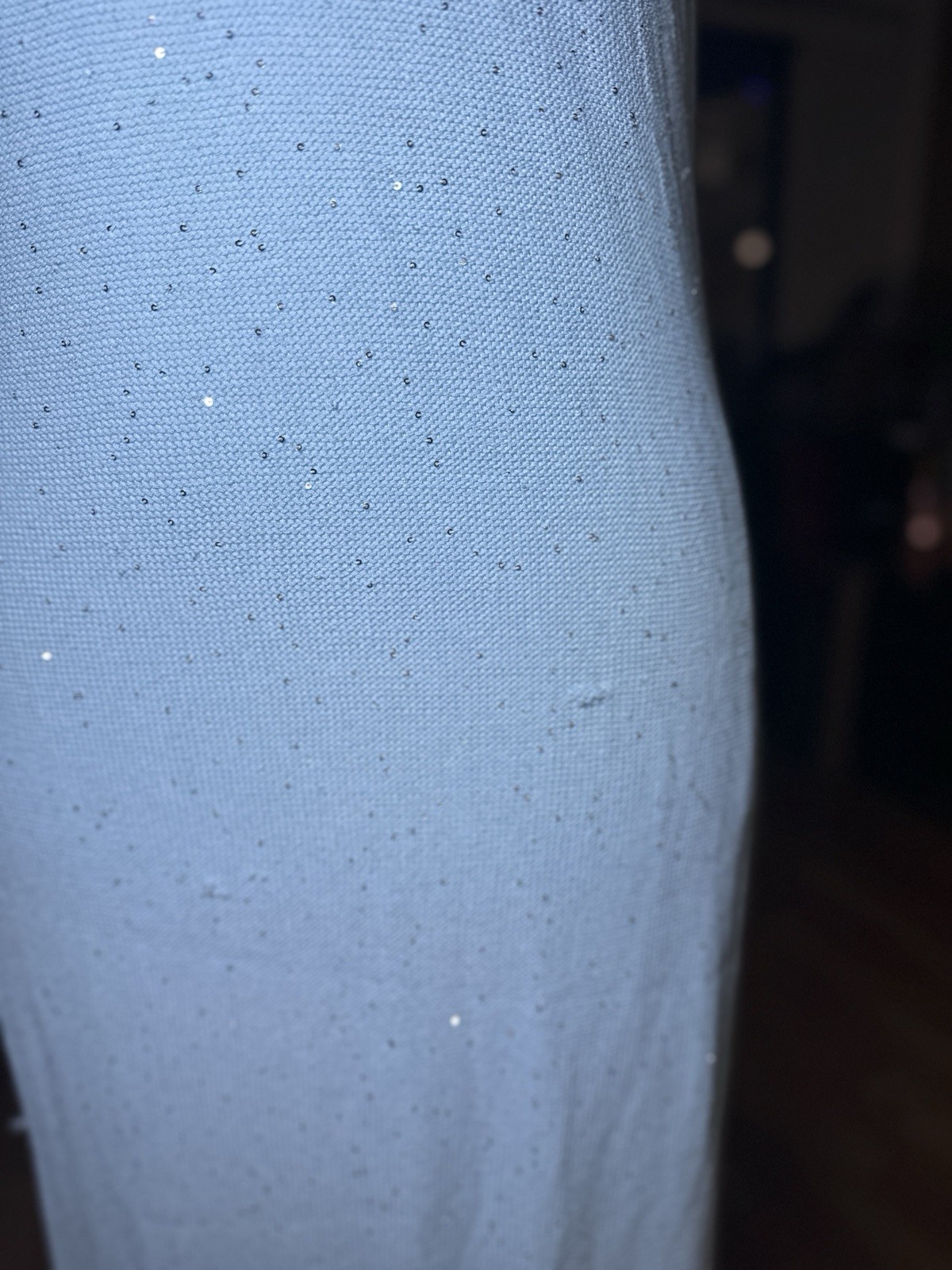 Show Me Your Mumu Miche Maxi Dress In Sequin Blue Size XS