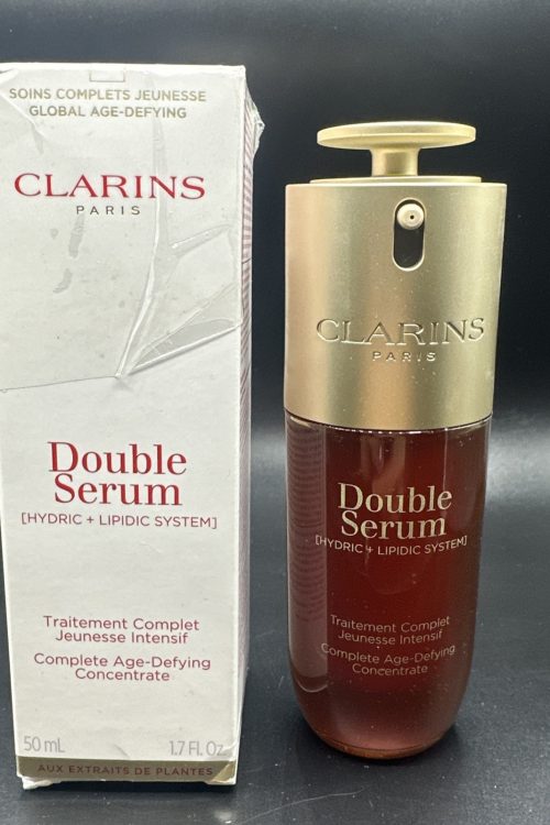 Clarins Double Serum Hydric & Lipidic System – 1.7 oz 50mL Authentic