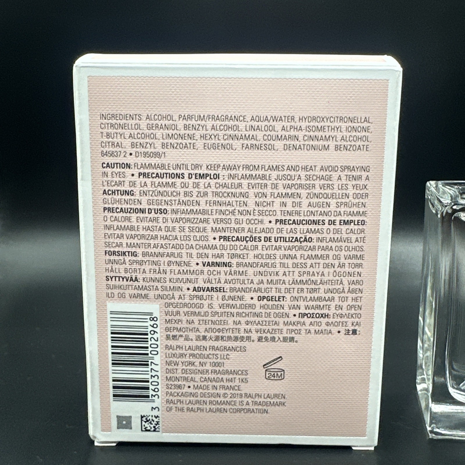 Ralph Lauren Romance Eau de Parfum $140retail 3.4oz/100ml EDP Spray Perfume